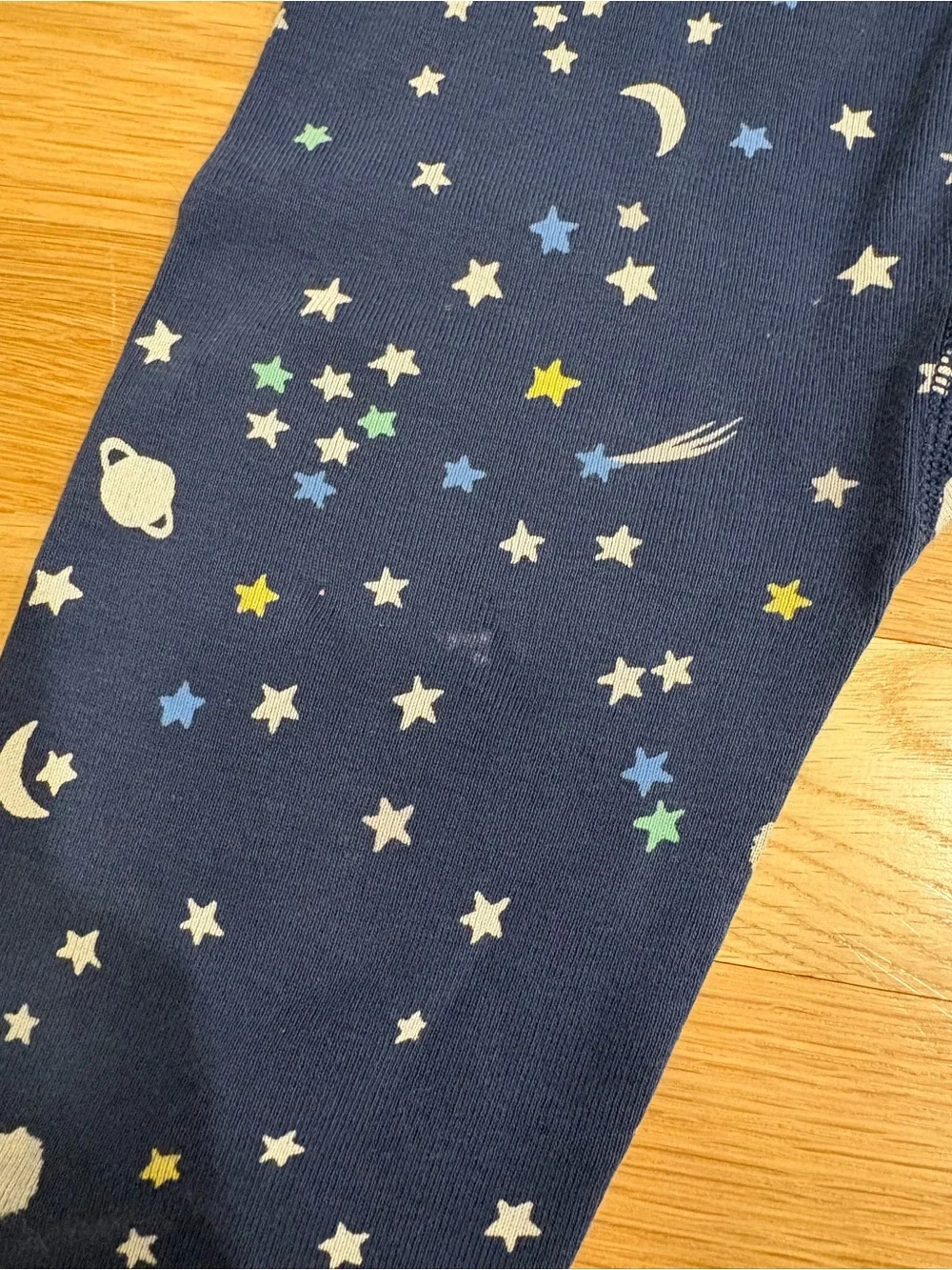 Hanna Andersson Long‎ John Pajama PANTS ONLY Sprinkle of Stars Size 4